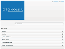 Tablet Screenshot of otonomia.com